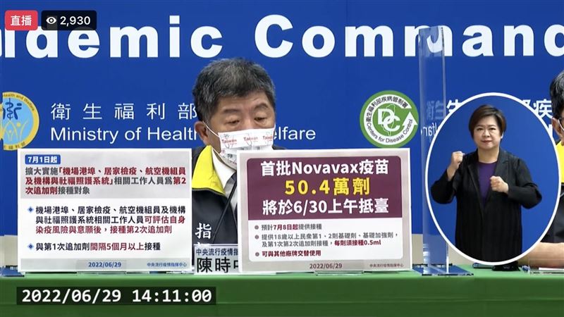 Novavax明抵台！7／8開打