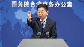 國台辦發言人馬曉光宣稱中國大陸擁有台灣主權，引發議論。（圖／翻攝自新華網）