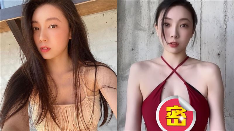 線快斷了！女神泳衣中門大開炸出巨胸