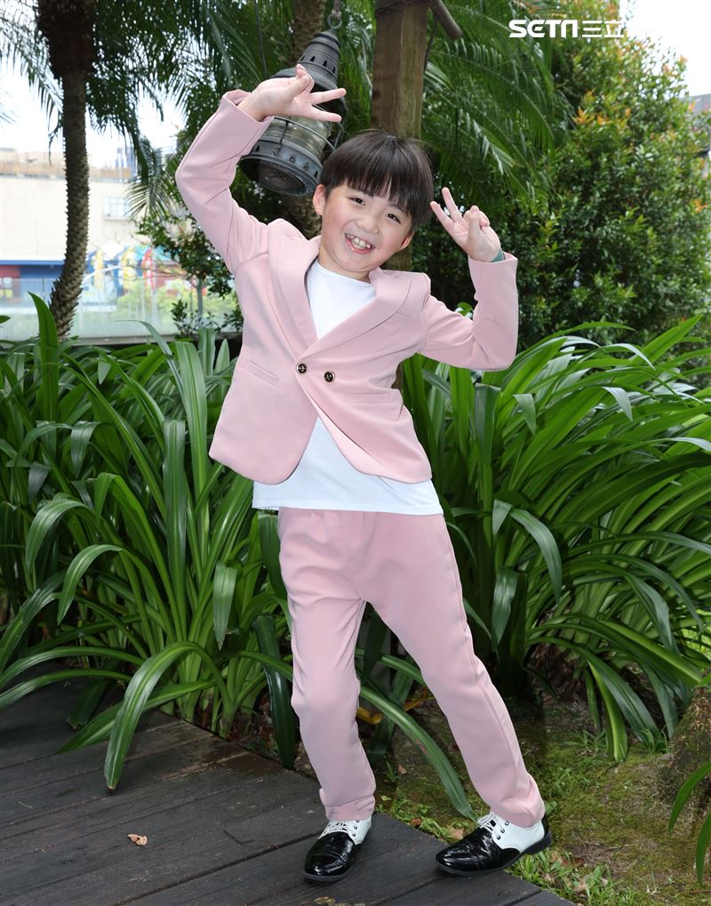 「一家團圓」童星王宥謙三立新聞網專訪。（記者邱榮吉/攝影）