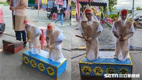 人偶,機器,喪禮,祭拜,染疫,確診(詹先生 授權提供)