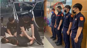 桃園保安警大隊逮槍毒犯！表揚照成亮點　網喊：三分頭真帥