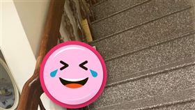 樓梯,透天厝,堆積,物品