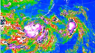 雙颱包夾！未來7天降雨3階段變化