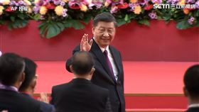  習近平　香港回歸25週年大典　（圖／AP影音授權）