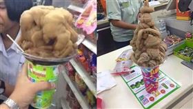 泰國清邁象粉專分享，泰國民眾裝思樂冰的奇景。（圖／翻攝自泰國清邁象 臉書）