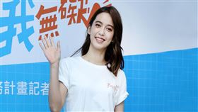 陳庭妮出席公益活動。（記者邱榮吉/攝影）