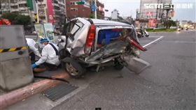 車禍,台北,士林,連環車禍（圖／翻攝畫面）