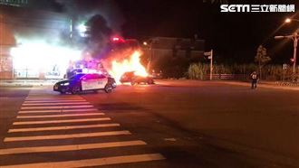 酒駕男違規9次！他闖紅燈慘撞成火球