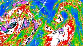 芙蓉登陸前轉中颱！專家曝「雨量會很可觀」　網：幸好沒來▲（圖／中央氣象局）