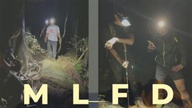 民眾受困加里山迷魂陣。