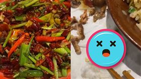 吃鱔魚吃到活寄生蟲。（圖／翻攝自信號財經微博）