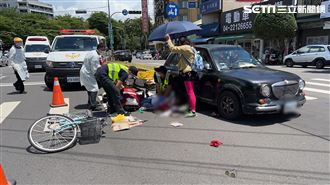 新／台中老翁騎腳踏車　路口遭撞不治