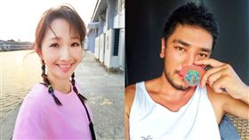 朱俐靜、羅平。（圖／翻攝自朱俐靜臉書、羅平IG）