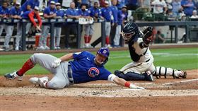 ▲鈴木誠也敲出場內全壘打。（圖／美聯社／達志影像）