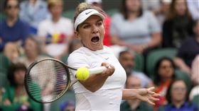 ▲哈勒普（Simona Halep）闖進溫網8強。（圖／美聯社／達志影像）