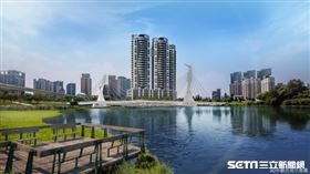 「威均青塘園」面美術館首排 25層新地標