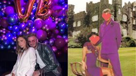 演藝圈中著名的銀色夫妻檔「貝克漢夫婦」（David Beckham、Victoria Beckham），昨（4）日透過社交平台慶祝結婚23週年，貝克漢更是PO出23年前的結婚照大放閃光，不過照片中的夫妻倆，過了23年不僅感情依舊甜蜜，外表更是幾乎看不出變化，讓網友驚呼「根本沒變」。

圖／ＩＧ