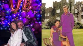 演藝圈中著名的銀色夫妻檔「貝克漢夫婦」（David Beckham、Victoria Beckham），昨（4）日透過社交平台慶祝結婚23週年，貝克漢更是PO出23年前的結婚照大放閃光，不過照片中的夫妻倆，過了23年不僅感情依舊甜蜜，外表更是幾乎看不出變化，讓網友驚呼「根本沒變」。

圖／ＩＧ