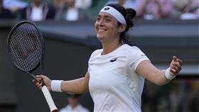 ▲加博（Ons Jabeur）上演逆轉戲碼，闖進溫網4強。（圖／美聯社／達志影像）