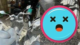 蜘蛛,機車,蜘蛛網,（圖／翻攝自爆廢公社）