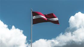 拉脫維亞，國旗。（圖／翻攝自pixabay）