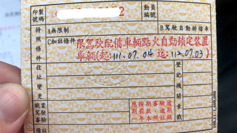 酒駕60萬元飛了！他曝超悲慘過程