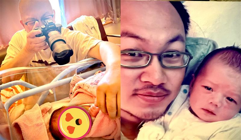 趙小僑生了　劉亮佐隔19年再當奶爸