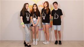 原子少年,Emma,小禎,洪曉蕾,Dora。（凱渥提供