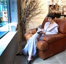 葉穎三立新聞網專訪。（記者邱榮吉/攝影）