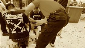 新湖派出所,土製炸彈,引爆（圖／翻攝自記者爆料網）