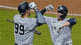 ▲賈吉（Aaron Judge）從邦威（Manny Banuelos）手中敲出本季第30轟。（圖／美聯社／達志影像）