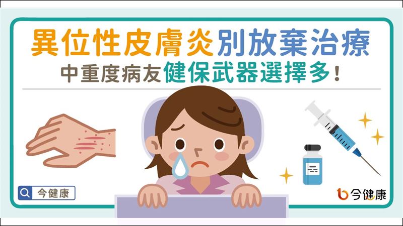 異位性皮膚炎不治療　小心嚴重併發症