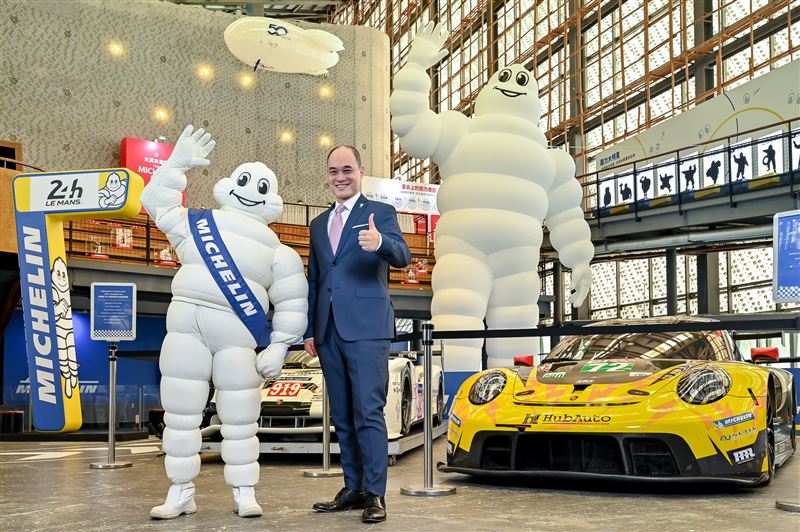 米其林在台50週年特展。（圖／米其林提供）