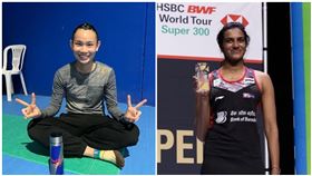 戴資穎、辛度（合成圖／戴資穎IG、辛度IG）