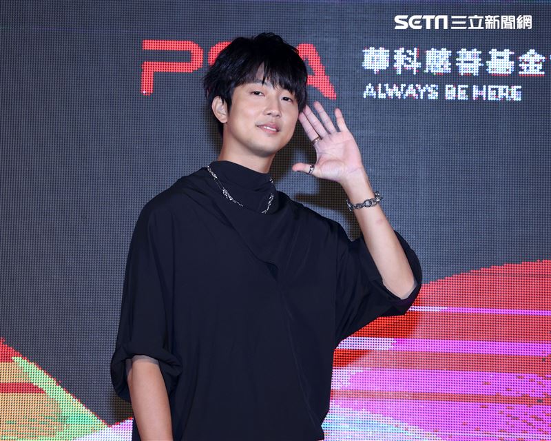 許書豪出席華科慈善基金會活動。（記者邱榮吉/攝影）