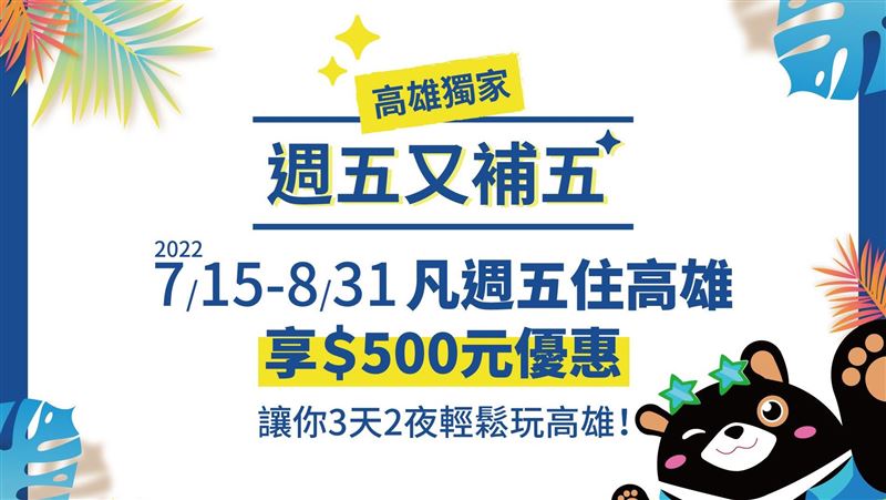 國旅補助再加碼！高雄補到1500元