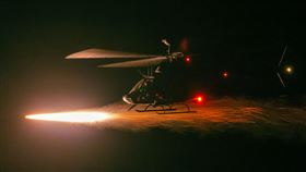 神鷹操演OH-58D直升機夜間發射地獄火飛彈（圖／國防部提供）