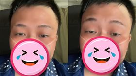 芭比Q,台東,曬傷,特效,口罩,網友巴魯提供授權