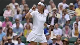 ▲加博（Ons Jabeur）成為首位闖進大滿貫賽決賽的阿拉伯人。（圖／美聯社／達志影像）