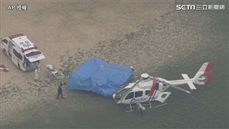 安倍晉三搶救畫面曝光！搭直升機送醫