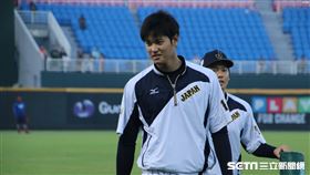 12強日本隊大谷翔平(圖／記者王怡翔攝)