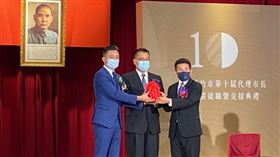 林智堅,交接,陳章賢,歡送（圖／記者羅欣怡攝影）