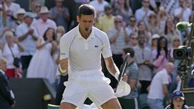 ▲喬科維奇（Novak Djokovic）8度闖進溫網冠軍賽。（圖／美聯社／達志影像）
