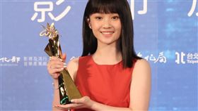 方郁婷拿最佳新演員。（圖／記者楊澍攝影）