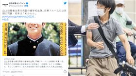 安倍晉三,山上徹也,文武雙全（圖／翻攝自讀賣新聞推特）