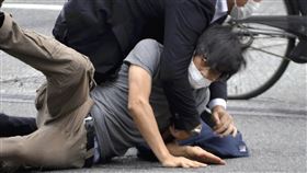 安倍晉三遇襲死亡。（圖／美聯社／達志影像）