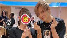 羅志祥舞者、甘煖琳（圖／翻攝自IG／kanorange）