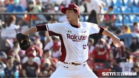 ▲樂天桃猿先發投手王溢正。（圖／記者劉彥池攝影）