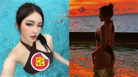 Somvely中門大開超惹火。（圖／翻攝自Somvely IG）